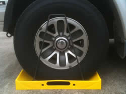 Wheel Chock and Holder